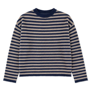 Hod - Vanessa Striped Sweater | Navy