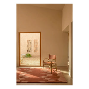 Nanimarquina - Echo Wool Rug, Lucia Eames | Terracotta