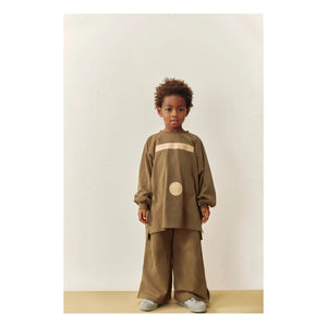 Gray Label - Oversize Long Sleeve T-Shirt Gray Label Organic Cotton | Brown