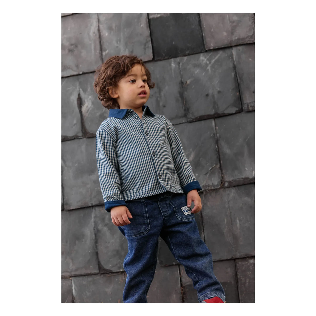 Bonton - Checkered Shirt | Blue