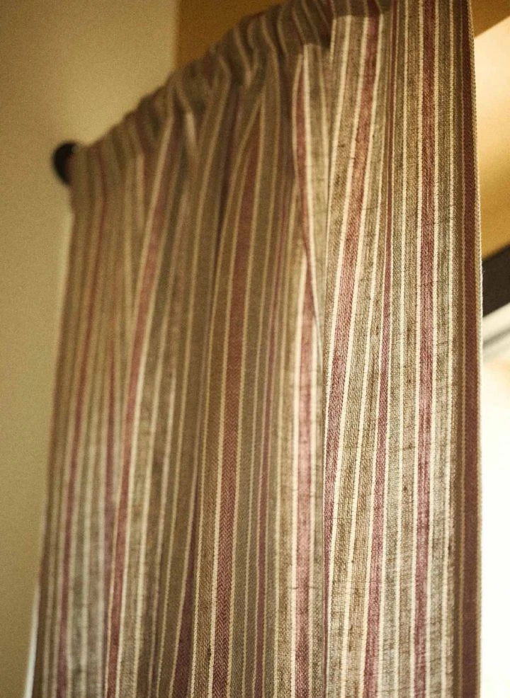 Gabrielle Paris - Montmartre Striped Curtains | Beige
