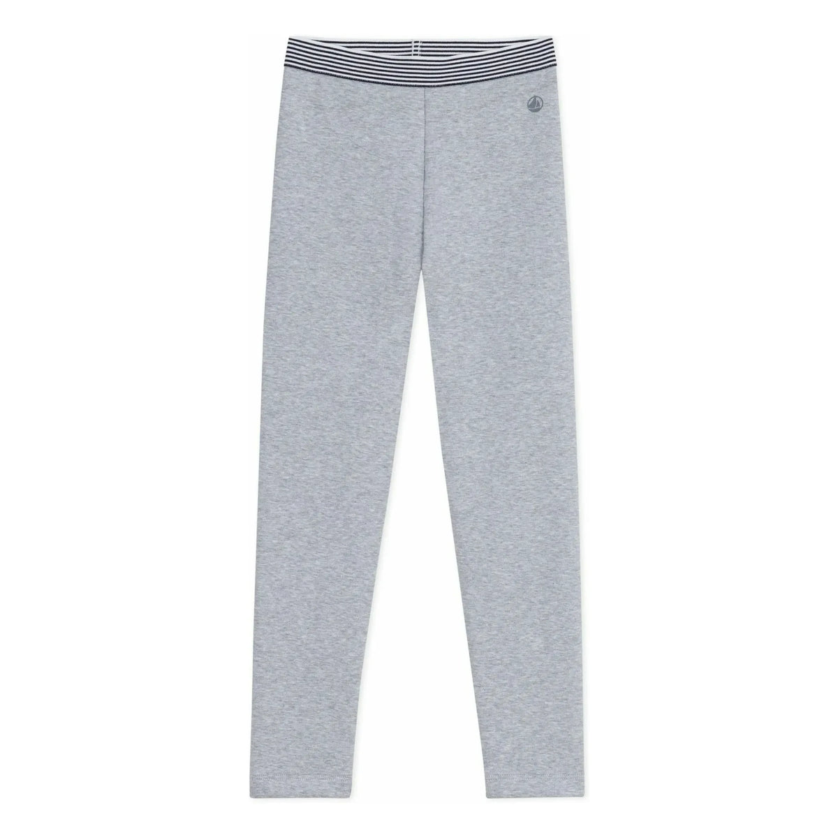 Petit Bateau - Elastic Jeggings | Gray Melange