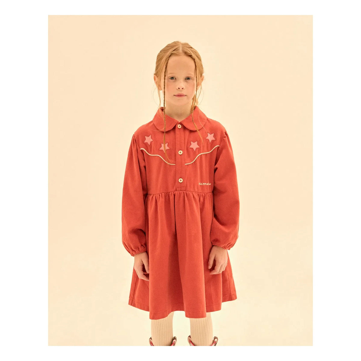 Jelly Mallow - Etoiles Dress | Red
