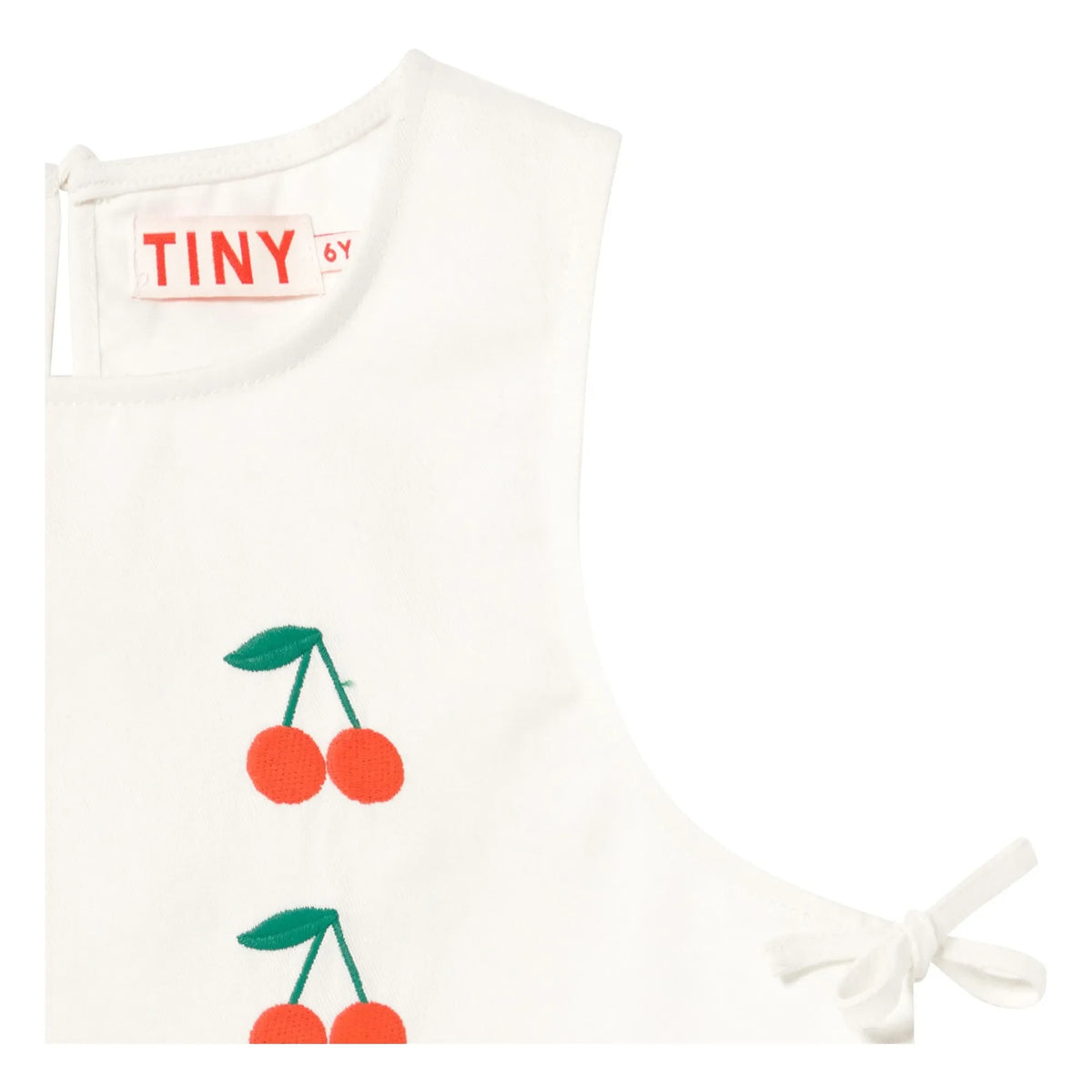 Tinycottons - Cherry Top | White