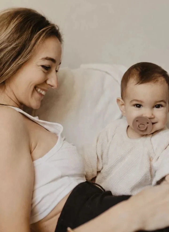 Elhée - Choochoo Medical Grade Silicone Pacifier | Mocha