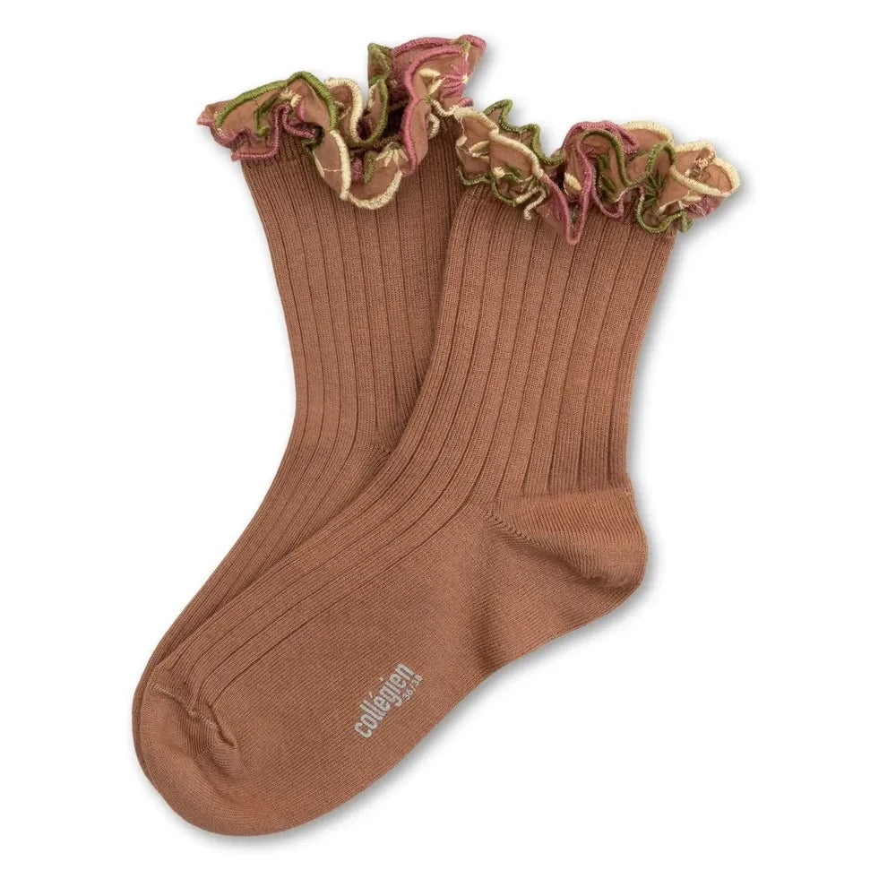 Collégien - Anemone socks | Brown