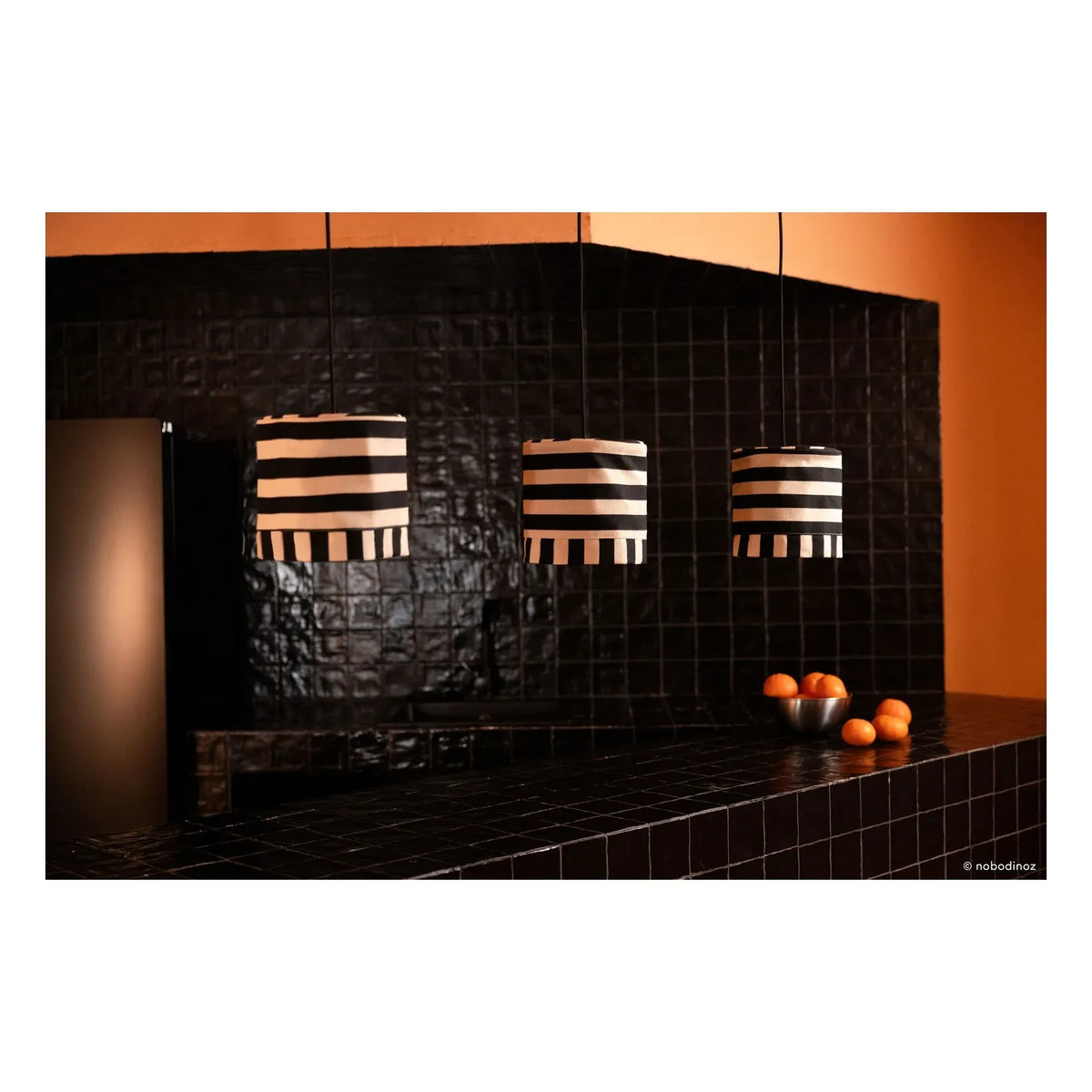 Nobodinoz - Linda Lampshade | Black