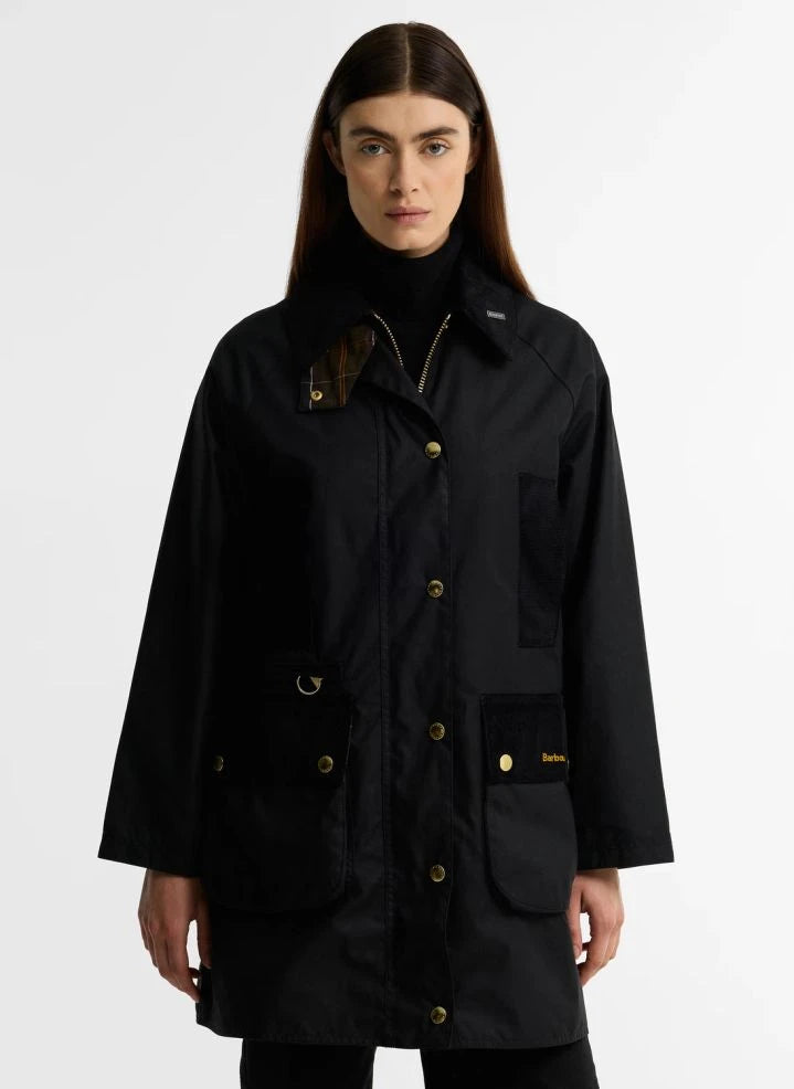 Barbour - Icons Modern Beaufort Waxed Cotton Jacket | Black