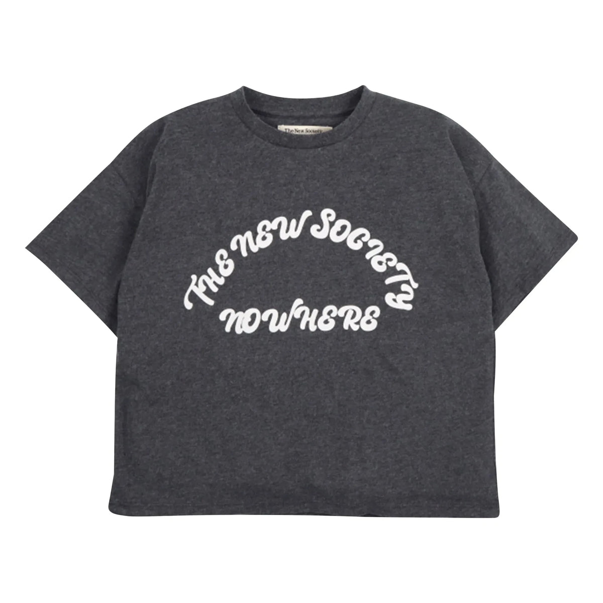 the new society - Nico T-Shirt | Dark Gray