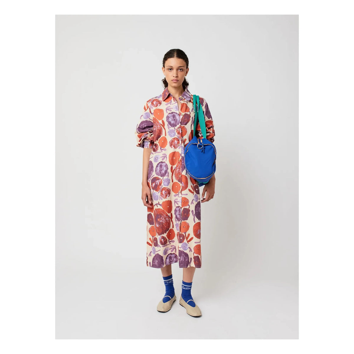 Bobo Choses - Dahlia organic cotton dress - Women's collection | Ecru