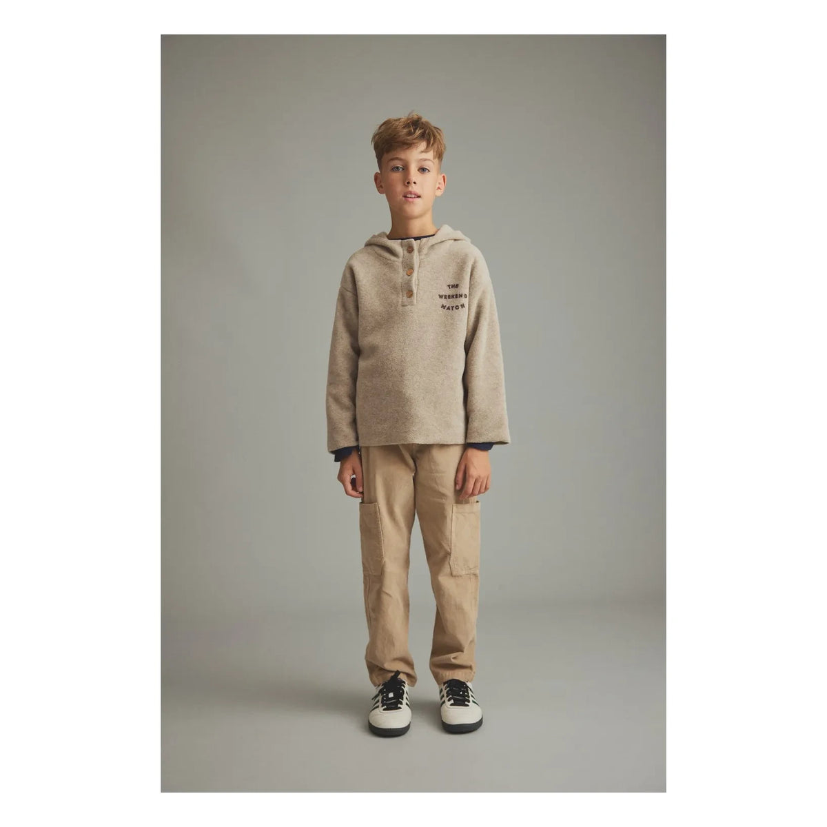Cozmo - Blas Organic Cotton Cargo Pants | Beige