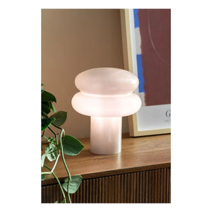 Present Time - Incesante Double Ring Table Lamp | Grey