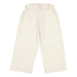 Búho - Girly Twill Pants | Ecru