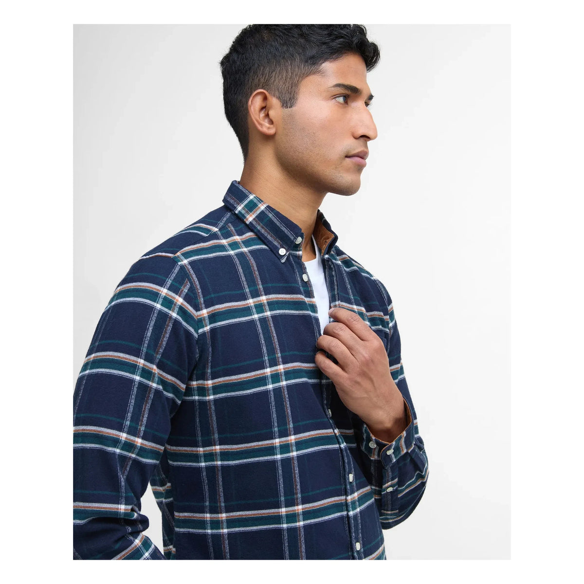 Barbour - Ronan Check Shirt | Petrol Blue
