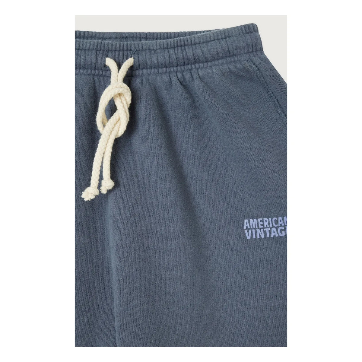 American Vintage - Izubird Cotton Jogger | Gray Blue