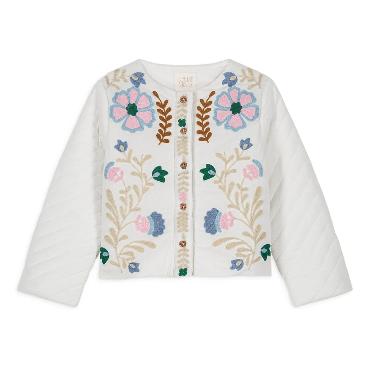Louise Misha - Orisha Organic Cotton Jacket | White