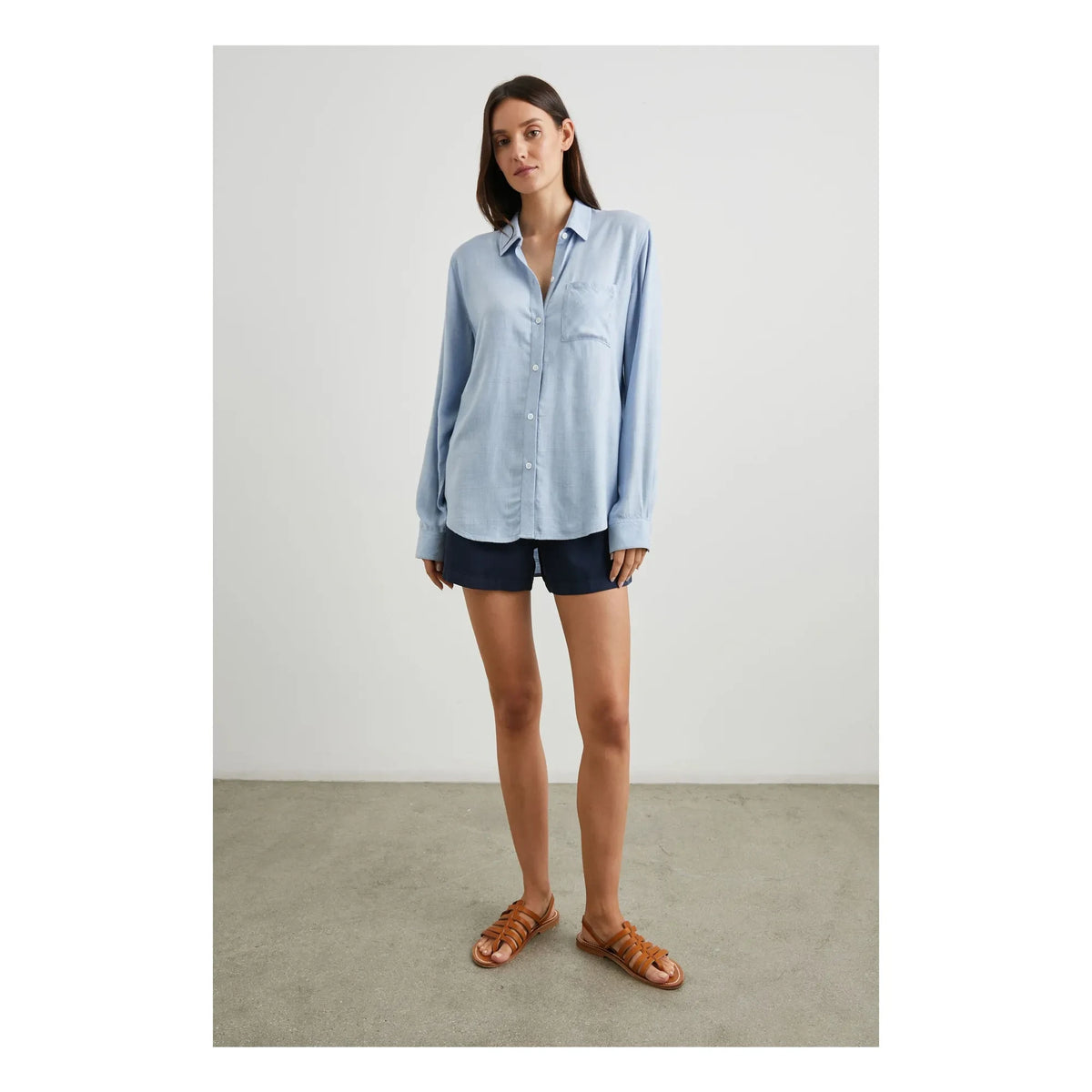 Rails - Light Blue Hunter Shirt