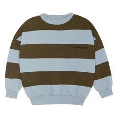 The Campamento - Striped sweatshirt | Haki