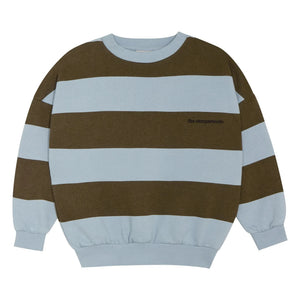 The Campamento - Striped sweatshirt | Haki