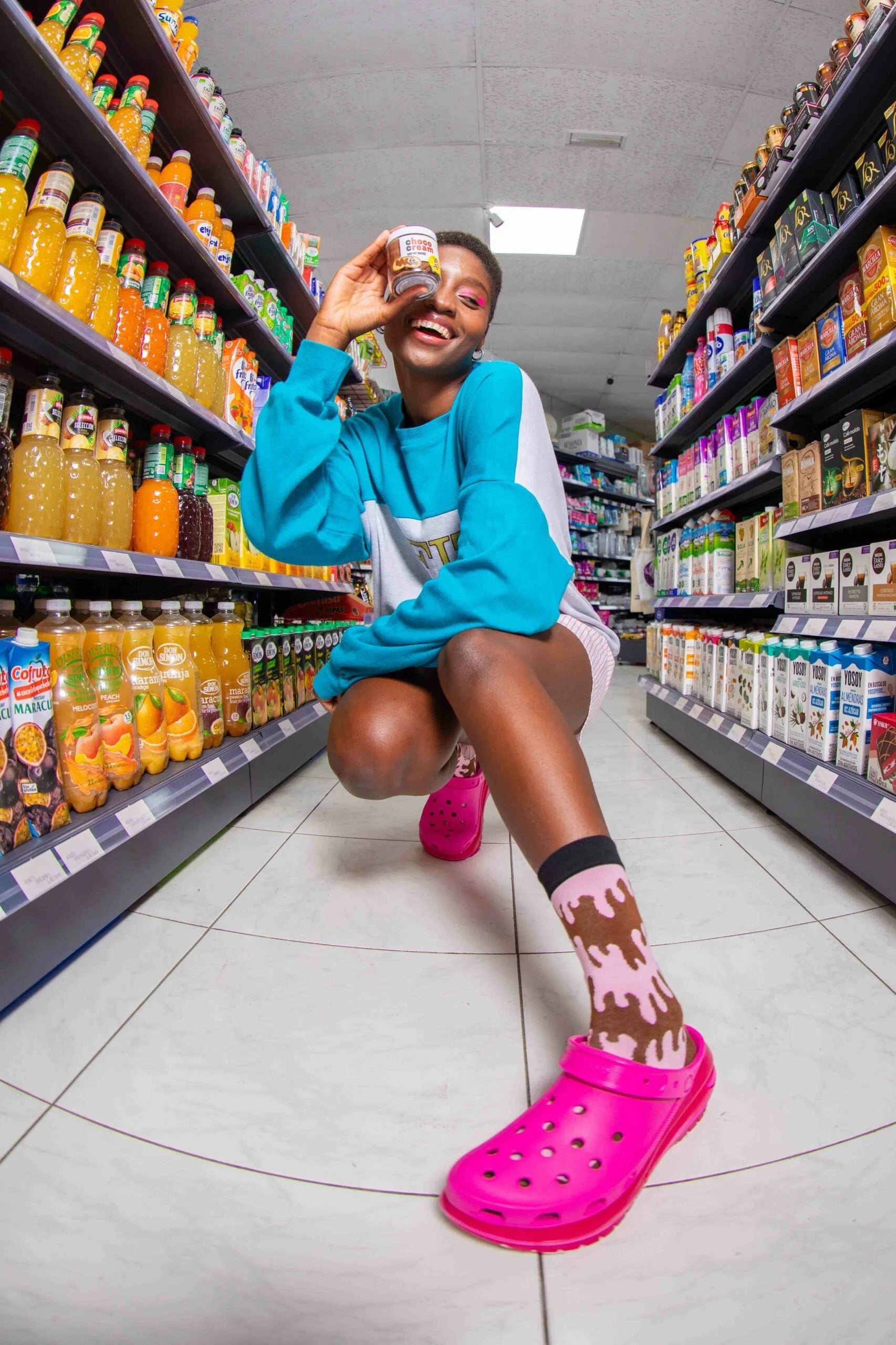 Eat My Socks - Yetişkin Çikolatalı Krema Çorap - Dinossi