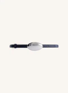 Laurence Bras - Arizona Leather Belt | Navy