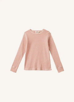 Caramel - Kishon Striped T-Shirt | Red