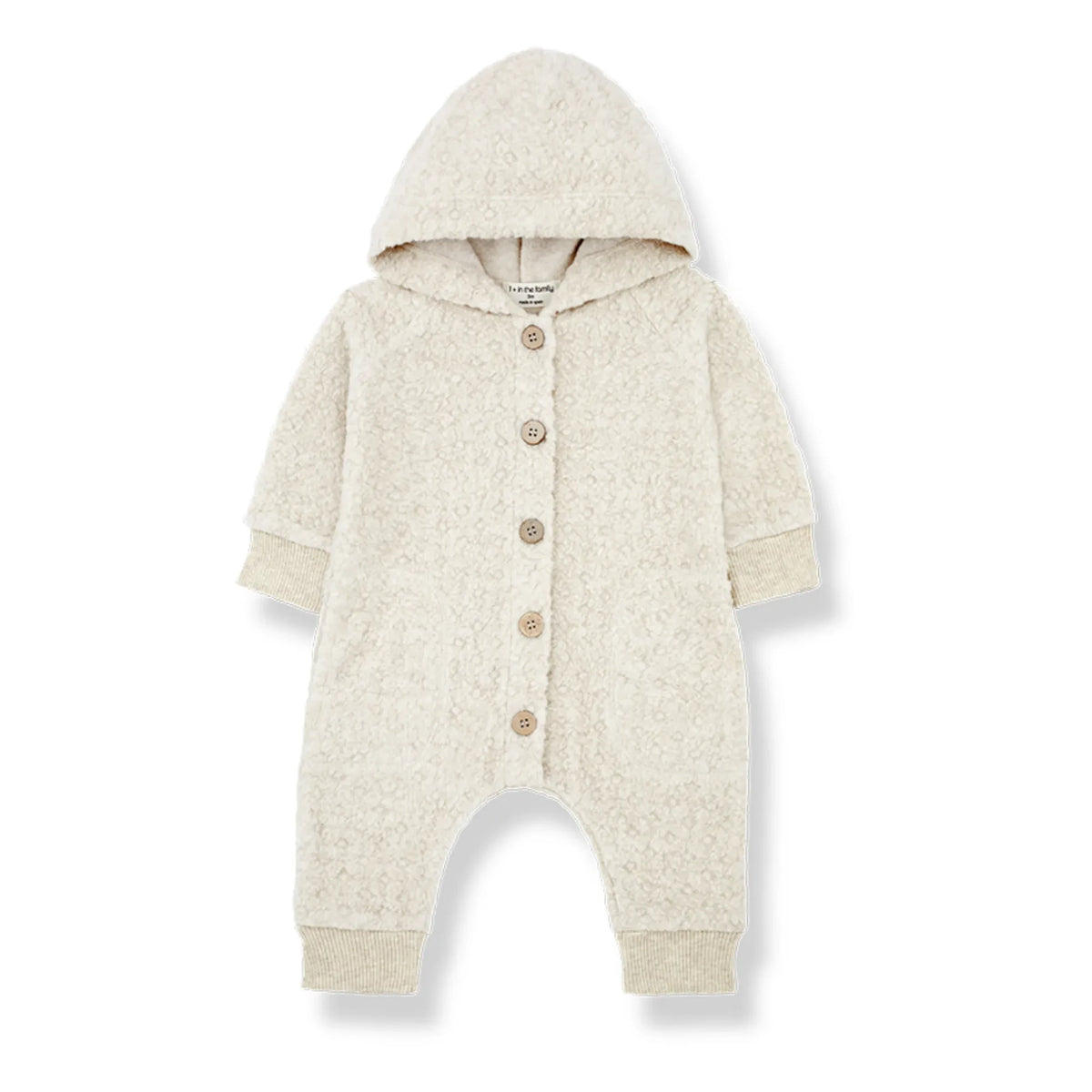 1+ in the Family - Victor Hooded Jumpsuit | Off White