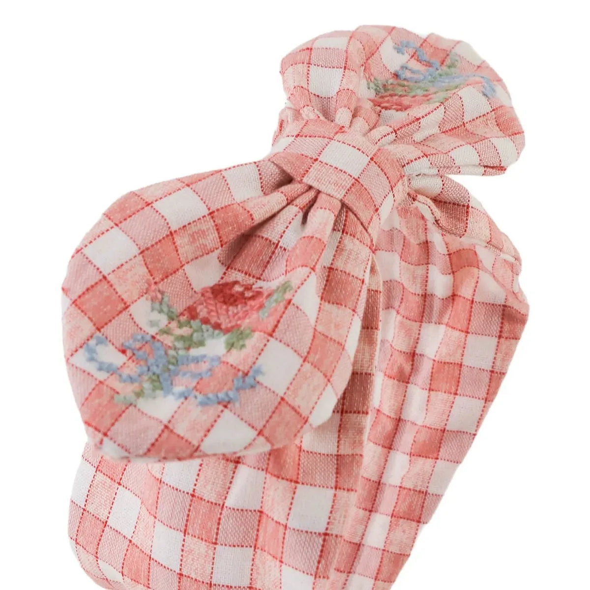 Gingersnaps - Bernice Check Headband | Red