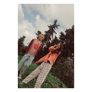 Piupiuchick - Here We Go Velvet Organic Cotton Jacket | Burgundy