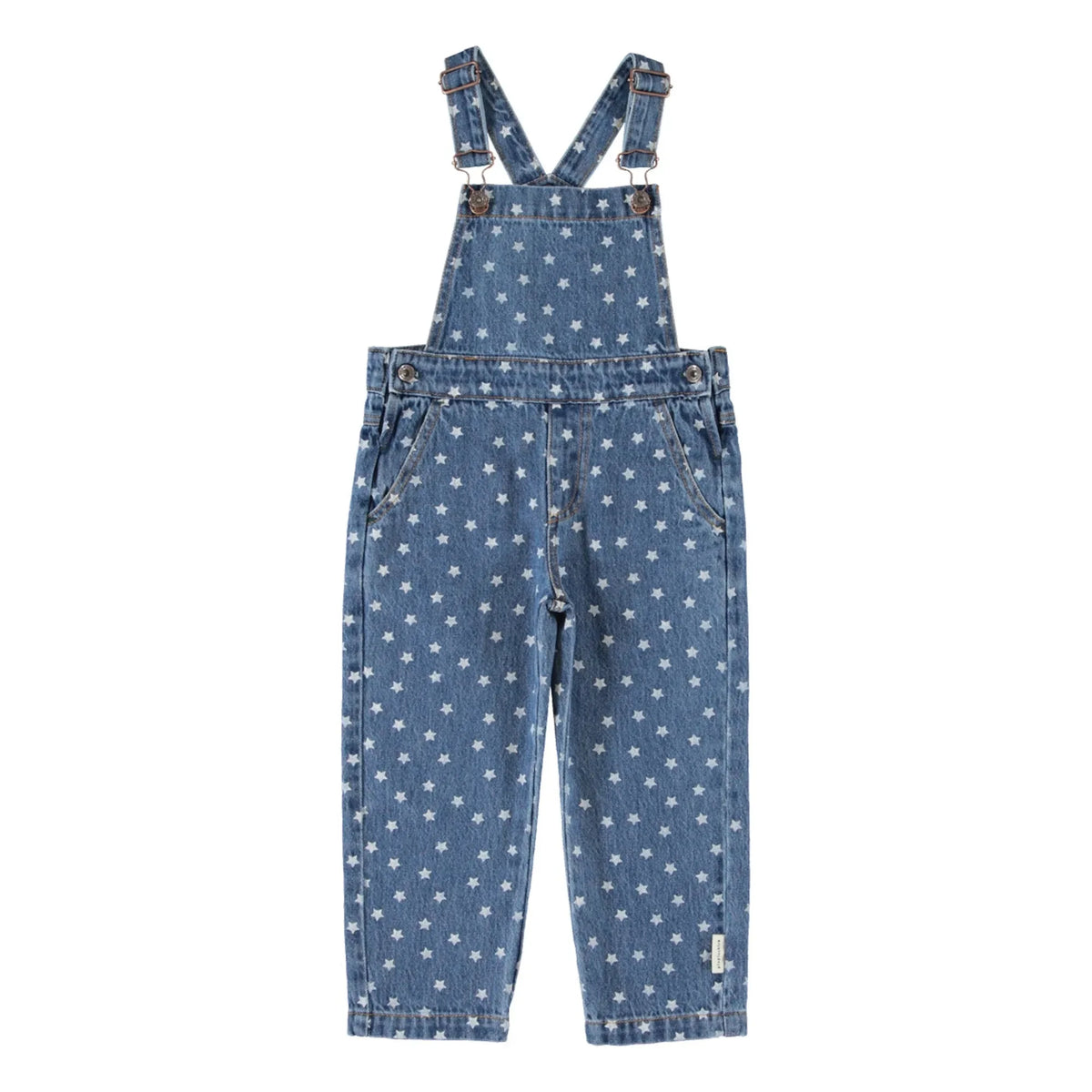 Piupiuchick - Star Denim Dungarees | Blue