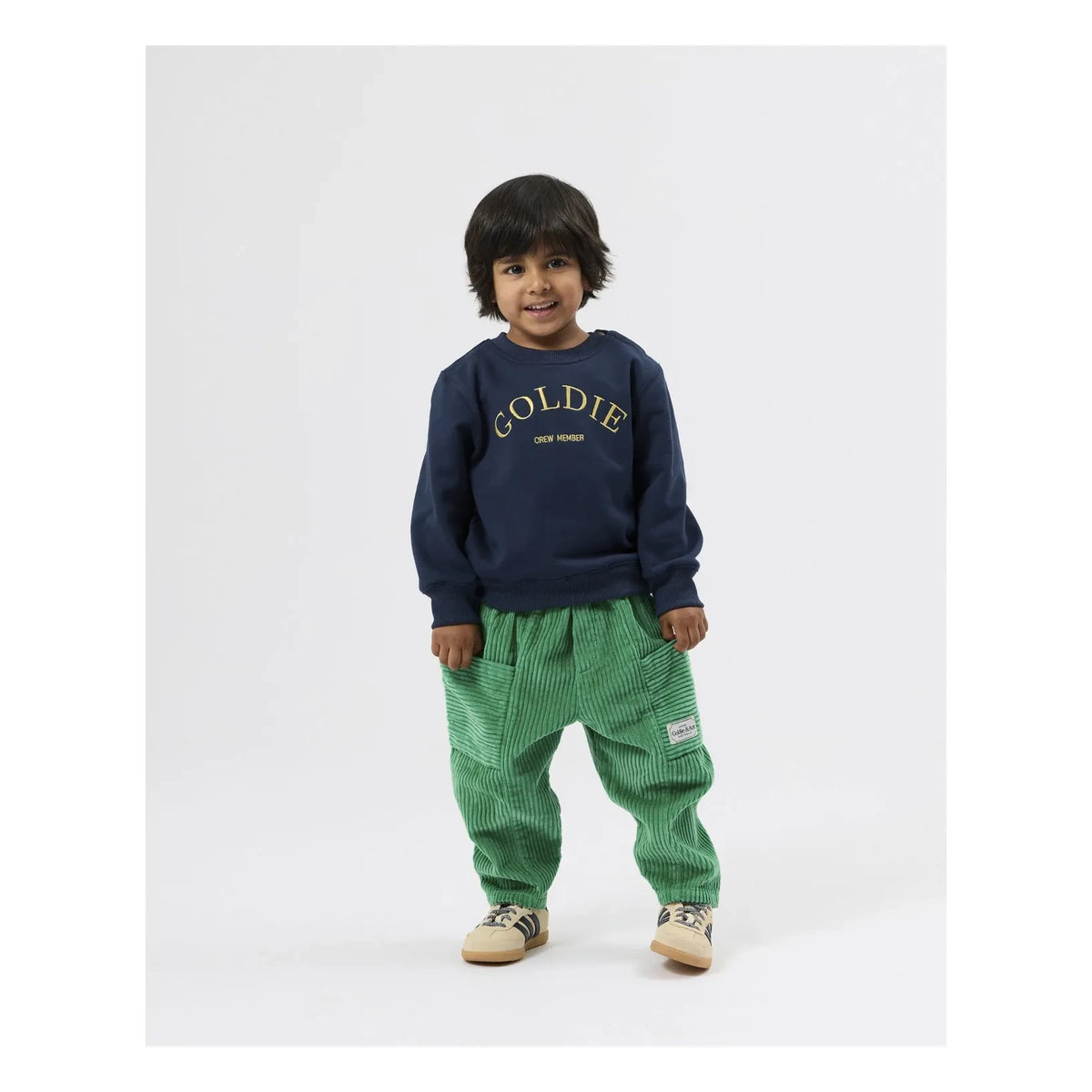 Goldie + Ace - Corduroy Pants - Smallable Exclusive | Green