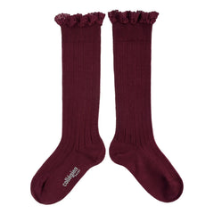 Collégien - Josephine Socks | Burgundy