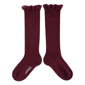 Collégien - Josephine Socks | Burgundy