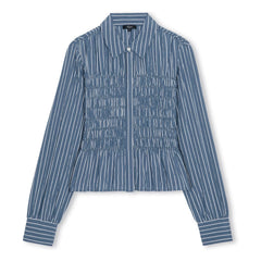 Rails - Bradshaw Striped Blouse | Denim Blue