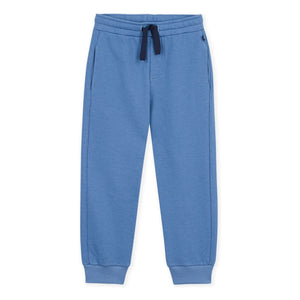 Petit Bateau - Organic cotton jogger pants | Blue