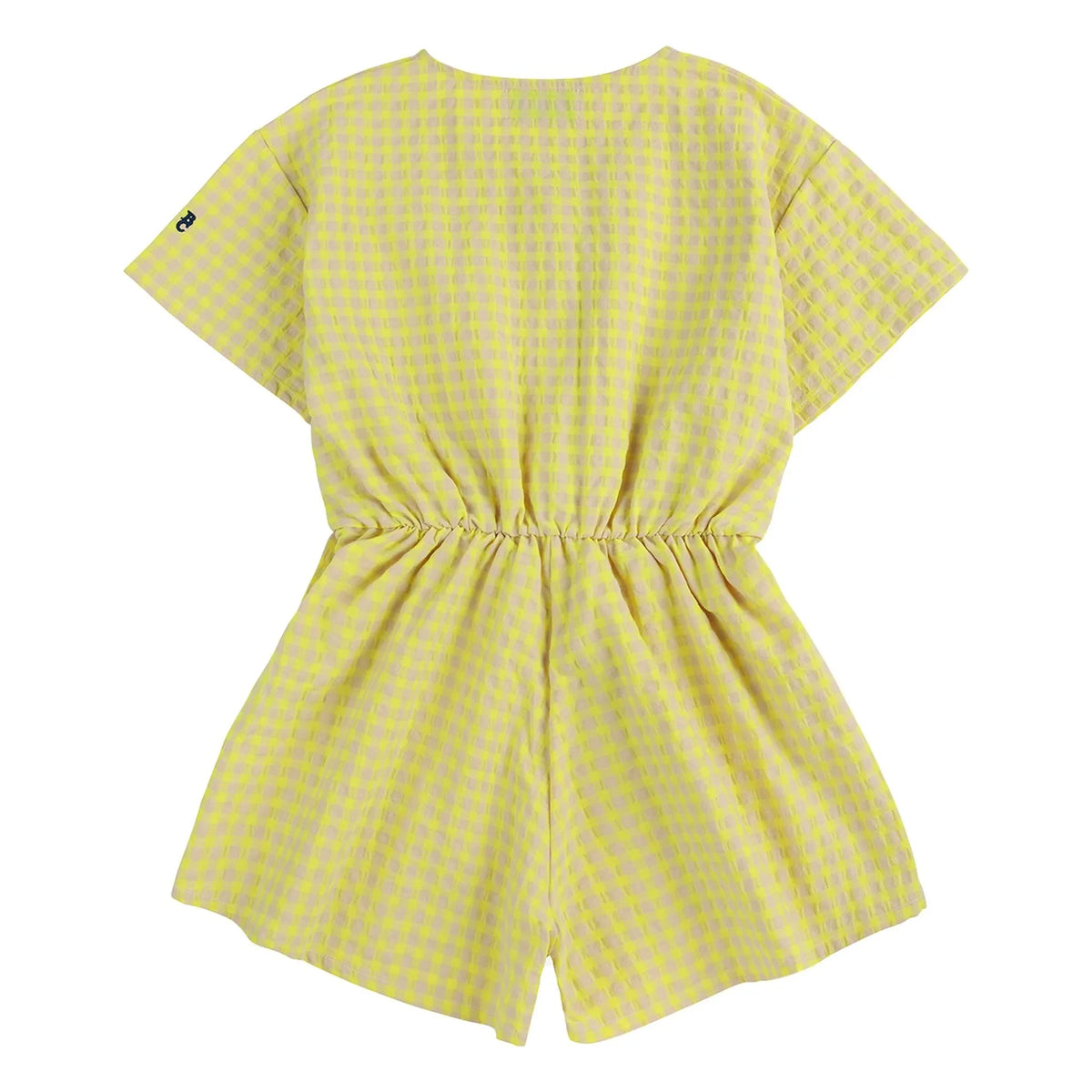 Bobo Choses - Vichy Jumpsuit | Yellow