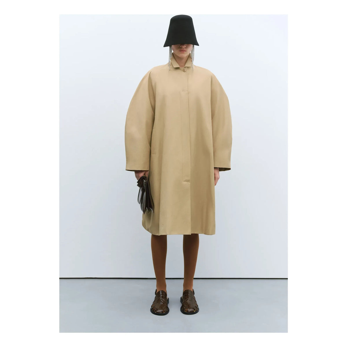 Cordera - Balloon Trench Coat | Camel