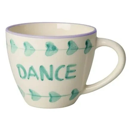 Rice - "Dance" Ceramic Mug | Pale Green