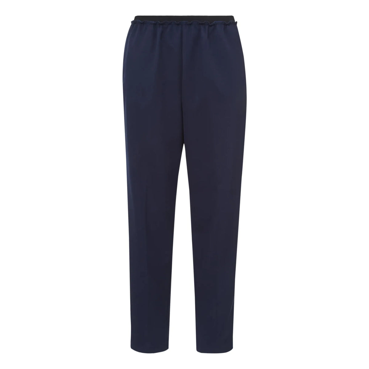 Pomandère - Elastic Wool Pants | Navy Blue