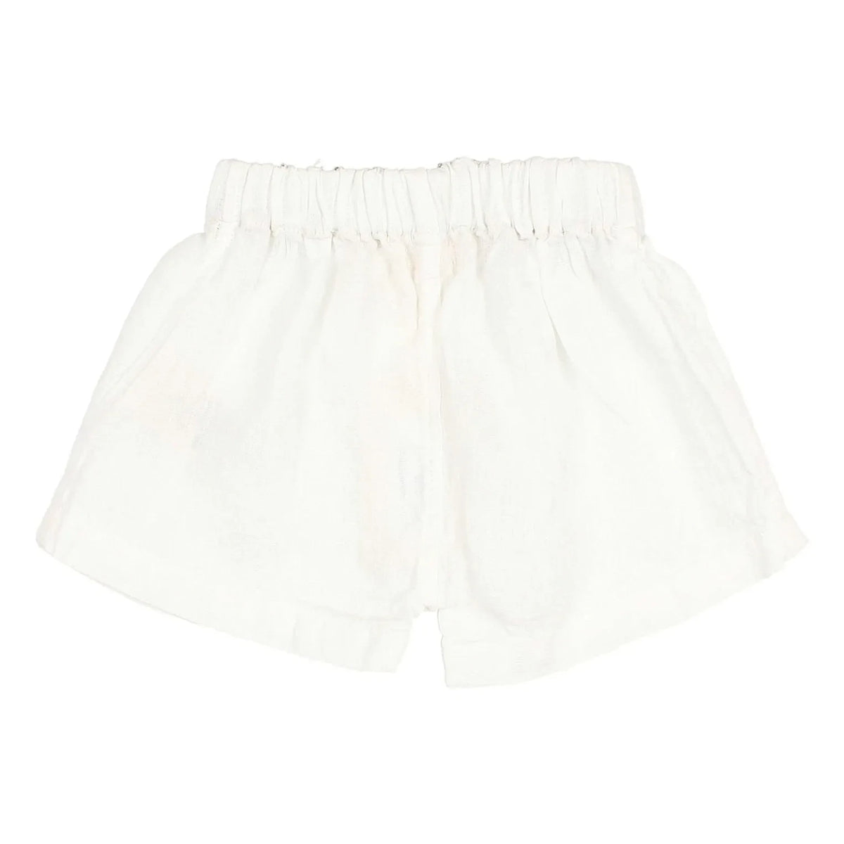 Búho - Linen Shorts | White
