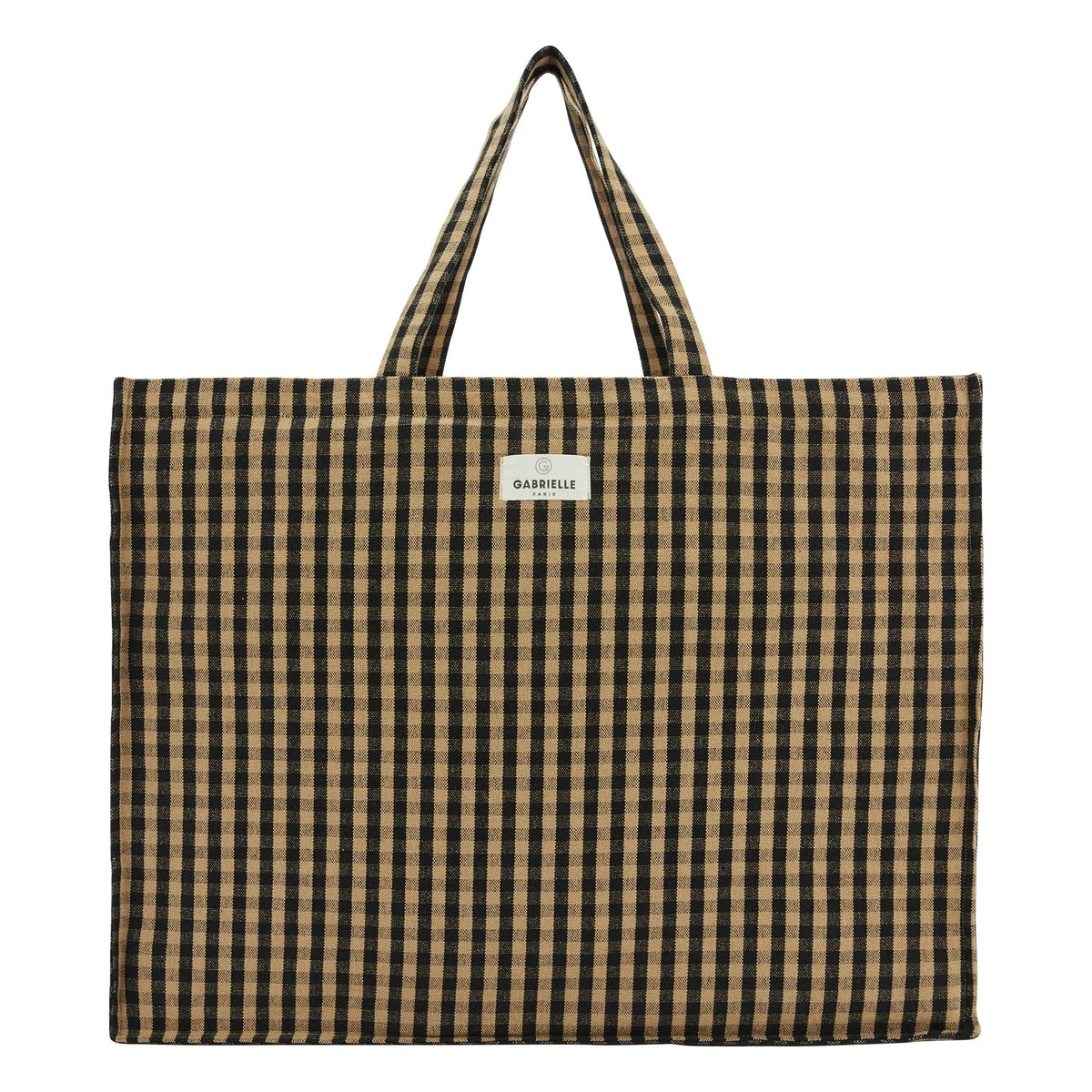 Gabrielle Paris - Vichy Weekend Bag | Brown