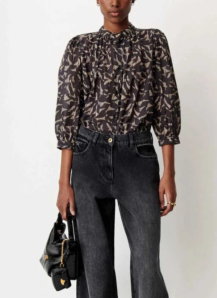 Sessùn - Lylis blouse | Brown