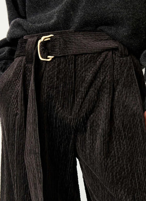 Sessùn - Rivel Cotton Trousers | Black