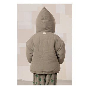 Studio Bohème - Frio Shamrock Cord Velvet Coat Recycled Fiber | Gray