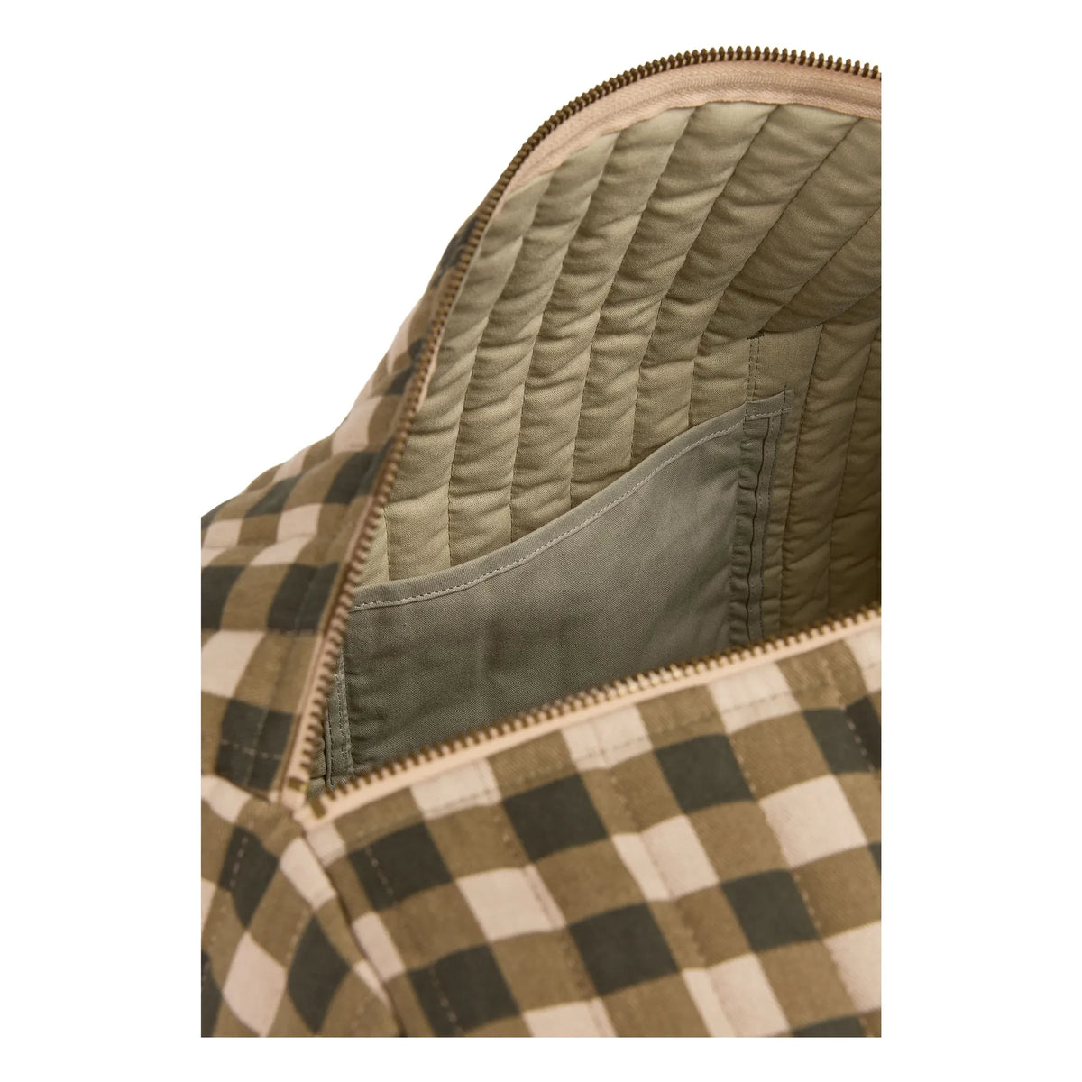 Nobodinoz - Hyde Park Checkered Weekend Bag | Green