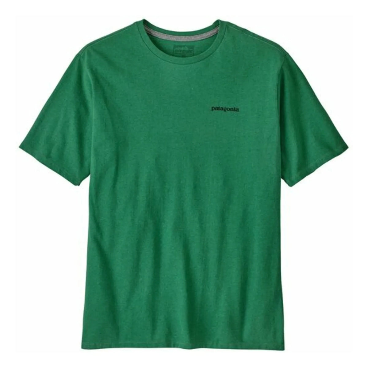 Patagonia - T-shirt P-6 Logo Responsibly Made from Recycled Fibers | Chrome Green
