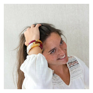Parabaya - Left 3 Bracelets | Cream