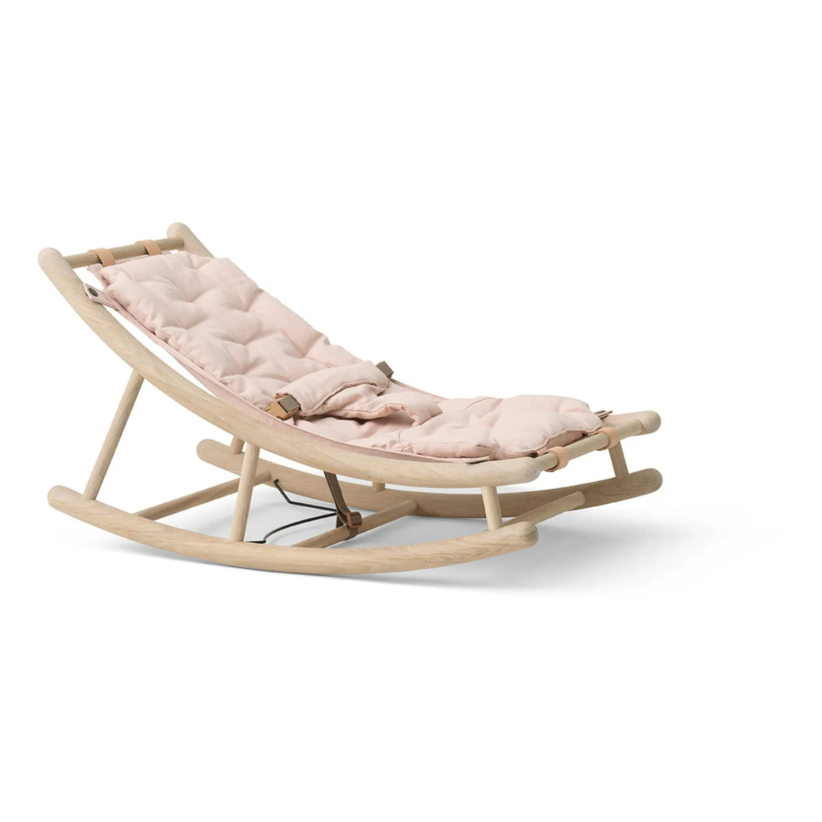 Oliver Furniture - Oak Baby and Toddler Rocking Chair | Pink