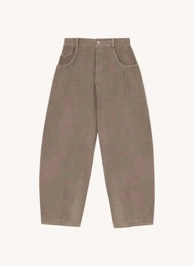 Cordera - Velvet Cotton Jeans | Sage