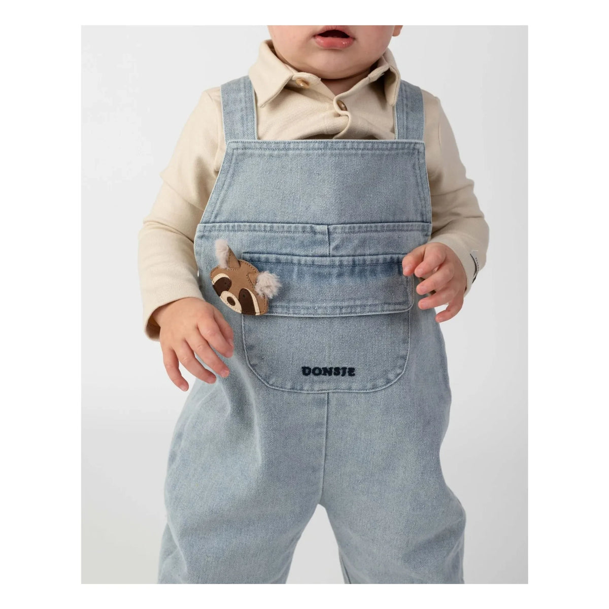 Donsje - Caspar Cotton Overalls | Light Blue